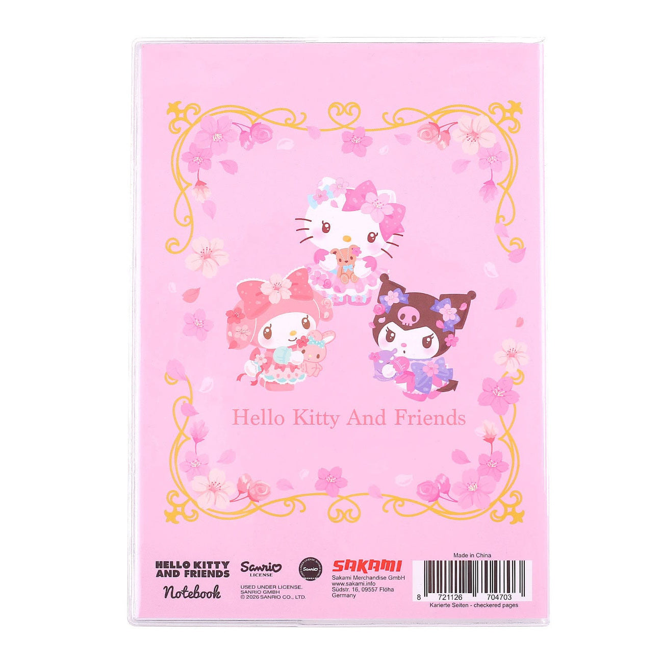 Immagine del prodotto Taccuino Sanrio Hello Kitty & Friends Sakura Series