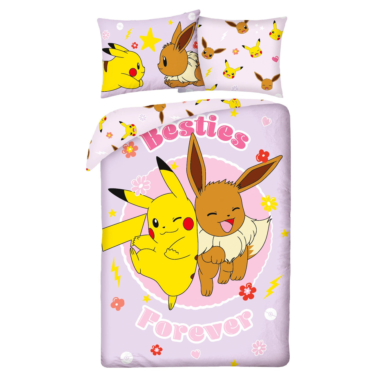 Immagine del prodotto Biancheria da letto Pokémon Ver. 19 140 x 200 cm / 70 x 90 cm