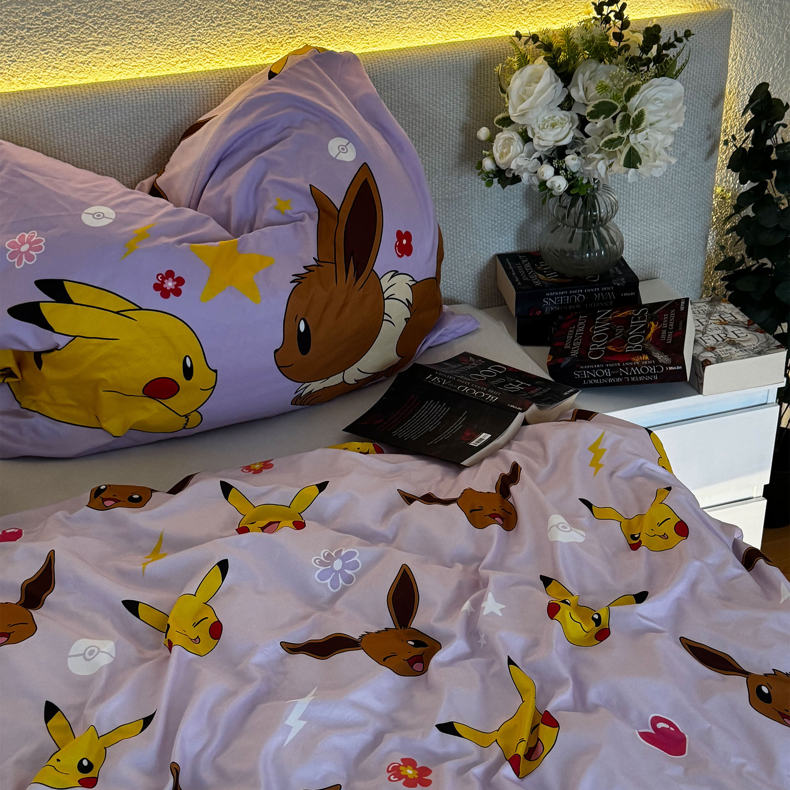 Immagine del prodotto Biancheria da letto Pokémon Ver. 19 140 x 200 cm / 70 x 90 cm