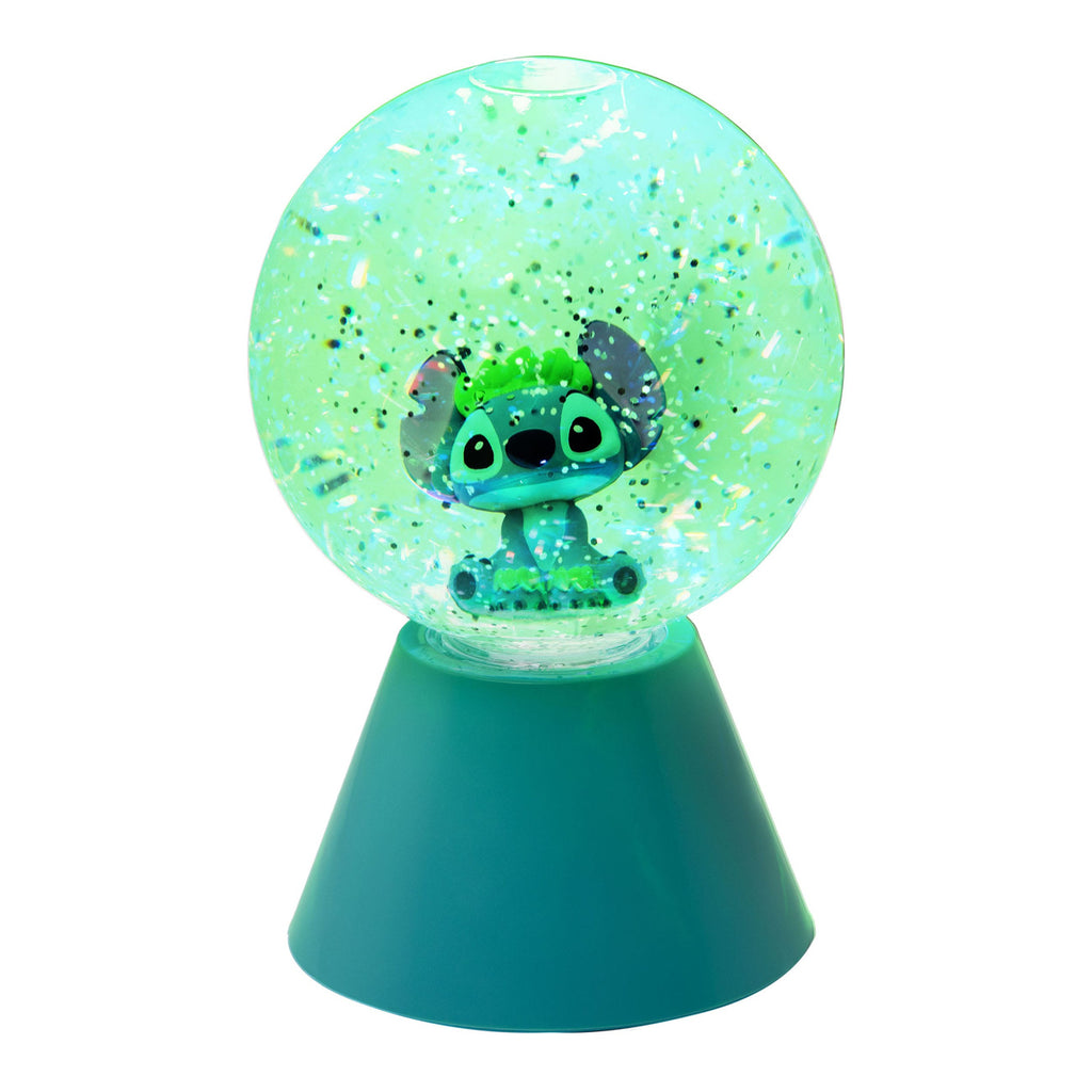 Image produit Lilo & Stitch Lampe LED Stitch Boule à Paillettes 17 cm