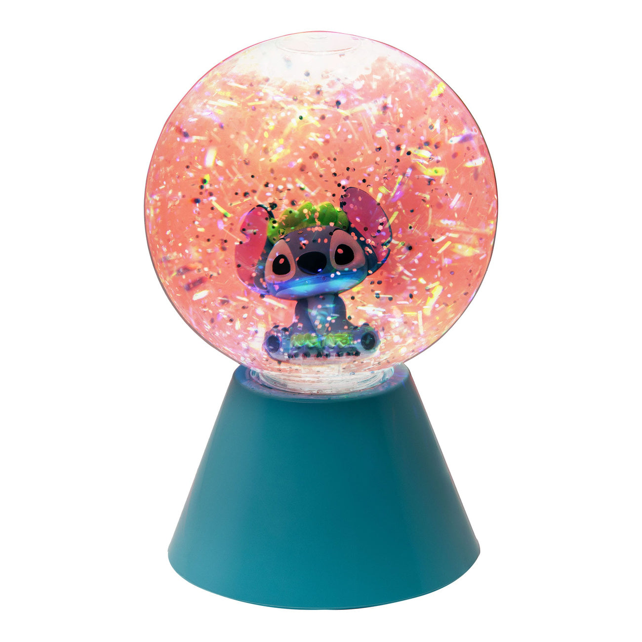 Image produit Lilo & Stitch Lampe LED Stitch Boule à Paillettes 17 cm
