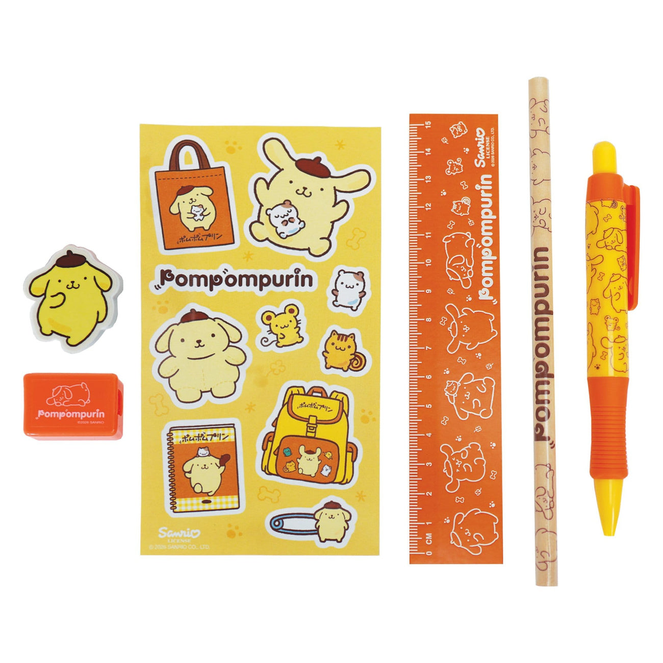 Product image Sanrio Writing Set 6-Pack Pompompurin
