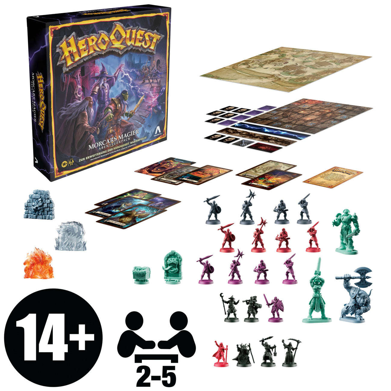 Image produit HeroQuest Extension de jeu de plateau - Les Sorciers de Morcar