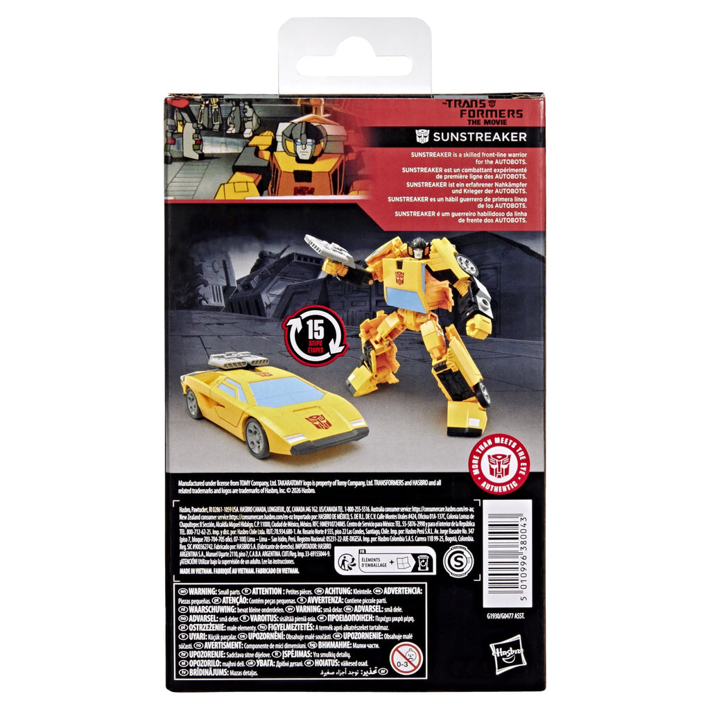 Image produit The Transformers : The Movie Studio Series Deluxe Class