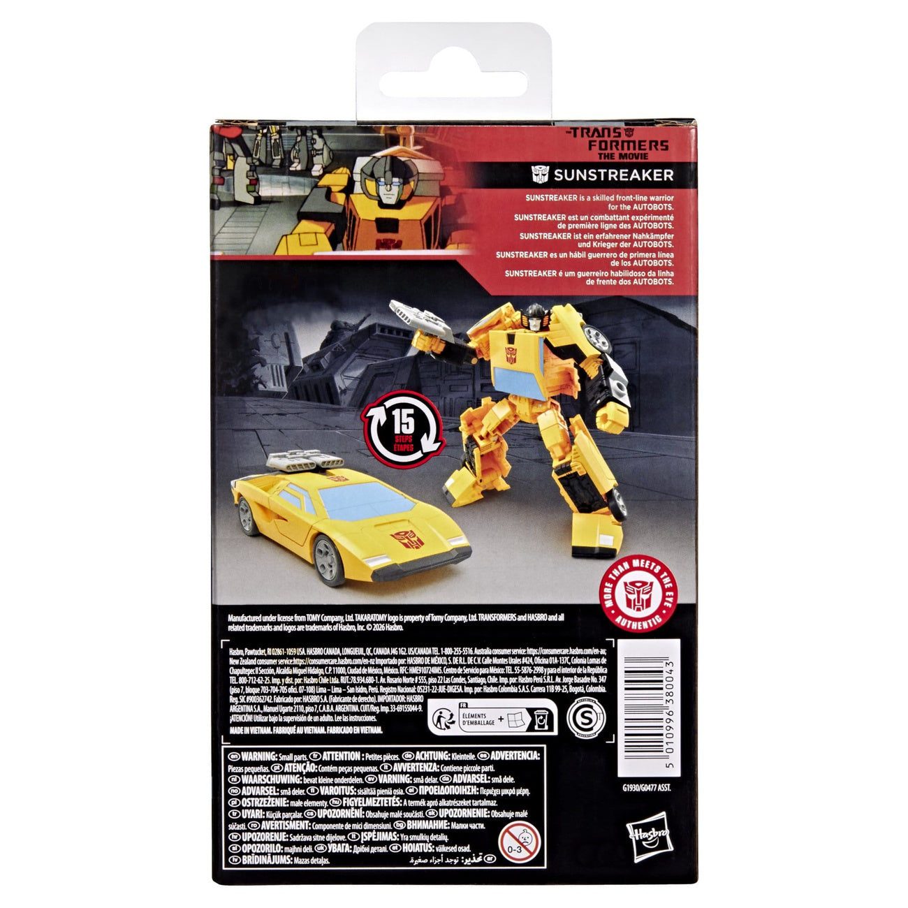 Image produit The Transformers : The Movie Studio Series Deluxe Class