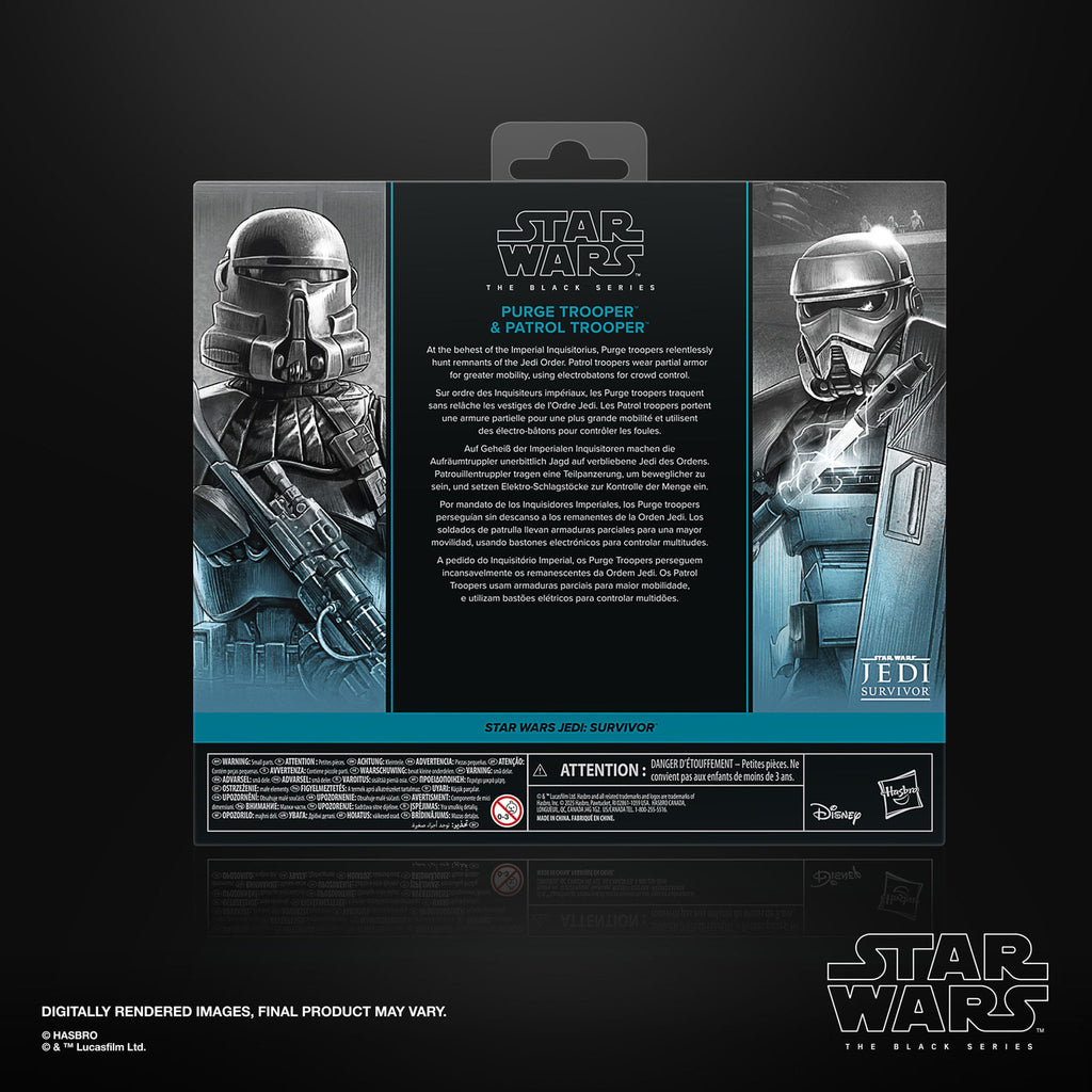 Produktbild Star Wars Jedi: Survivor Black Series Actionfiguren