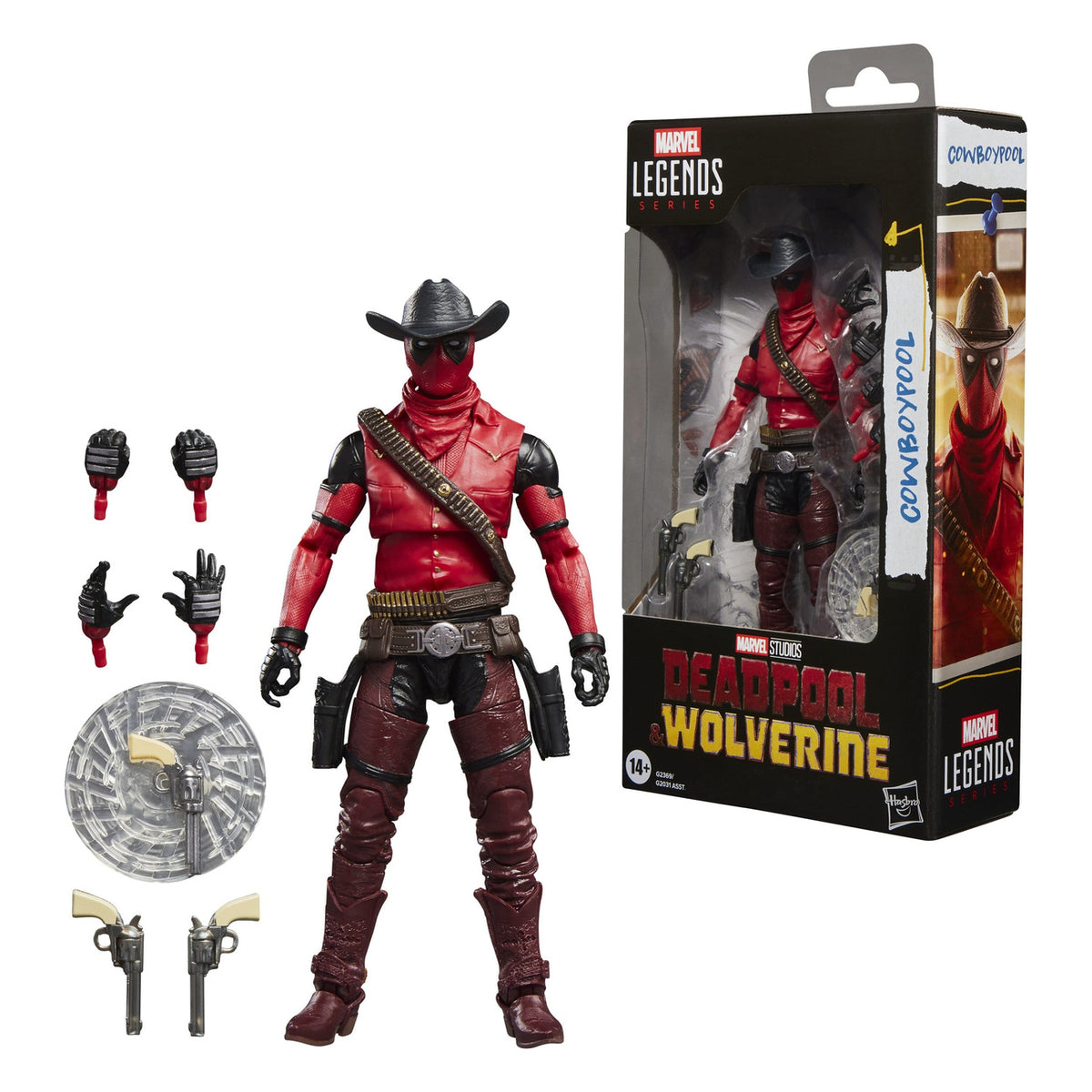 Product image Deadpool & Wolverine Marvel Legends Action Figure Cowboypool