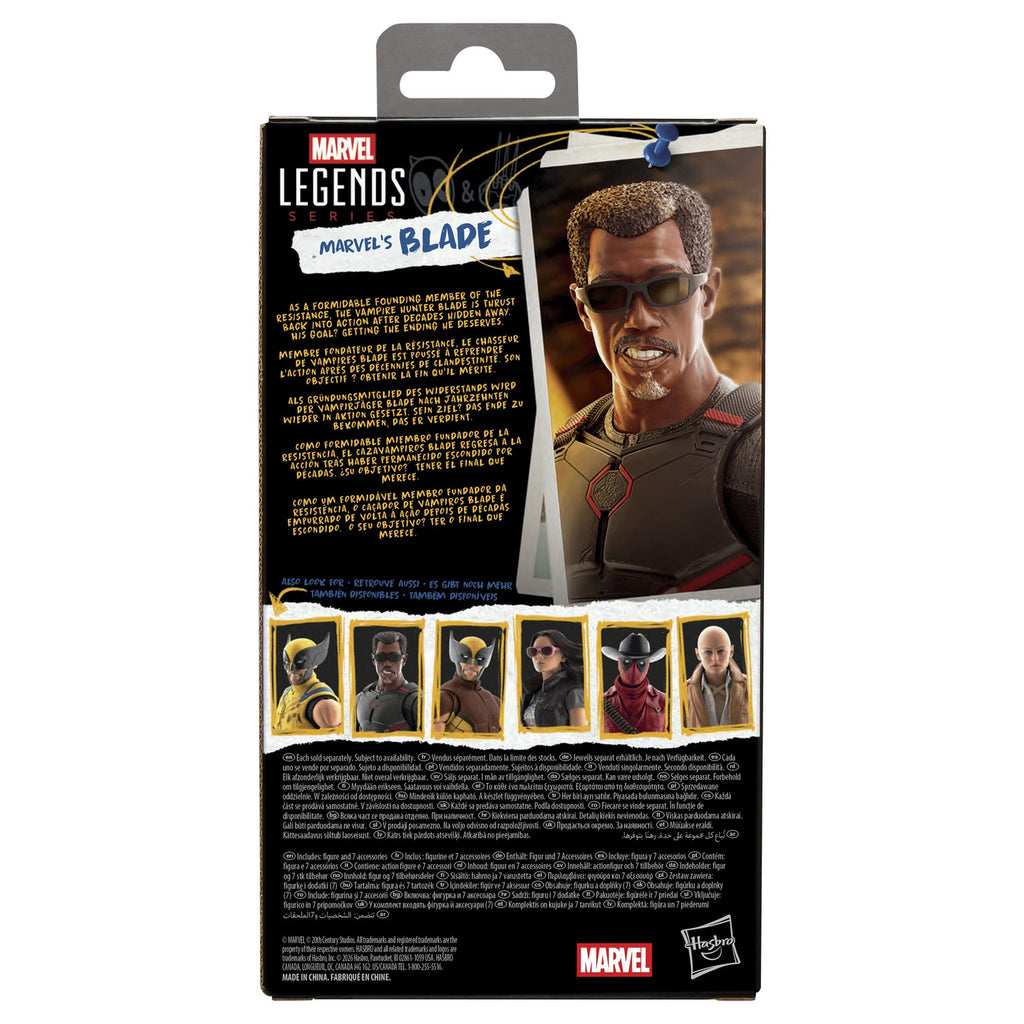 Image produit Deadpool & Wolverine Marvel Legends figurine articulée Marvel's