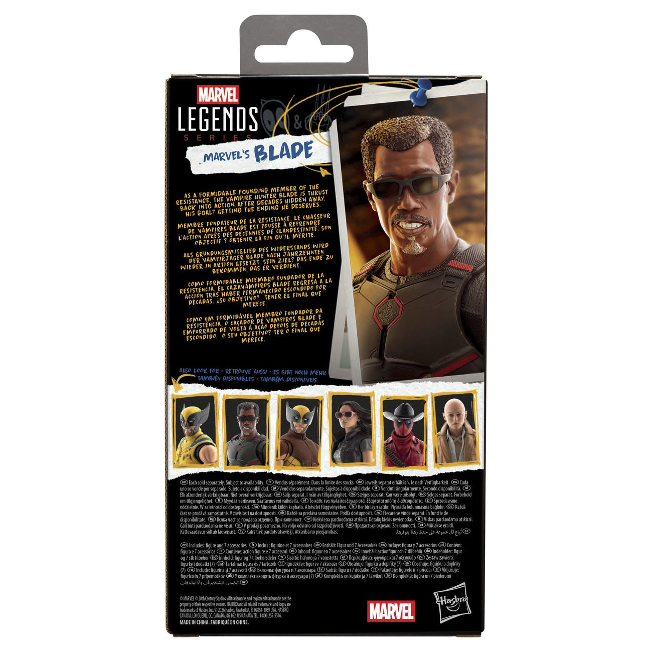 Image produit Deadpool & Wolverine Marvel Legends figurine articulée Marvel's