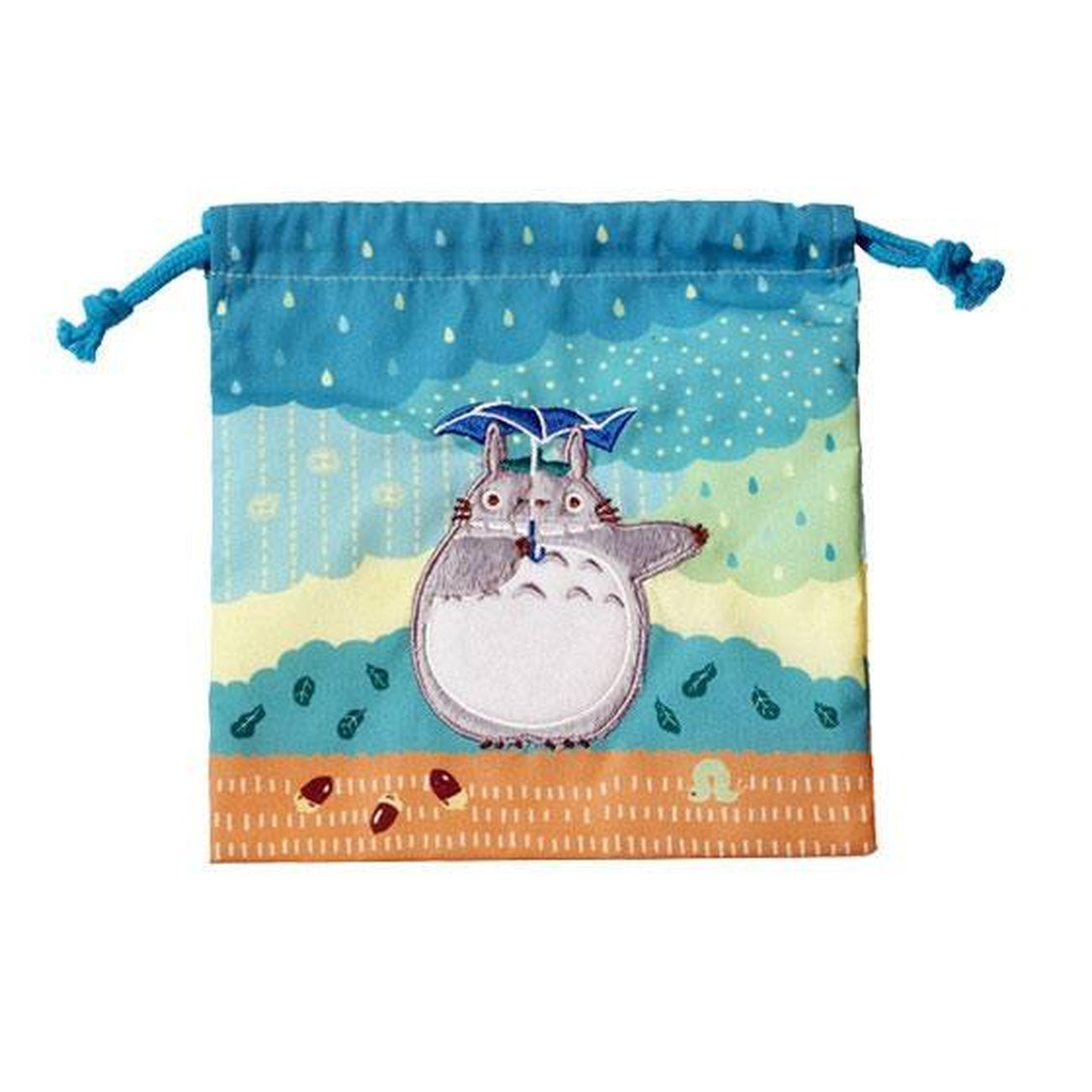 Immagine del prodotto Il mio vicino Totoro Borsa in tessuto Totoro sotto la pioggia 20 x