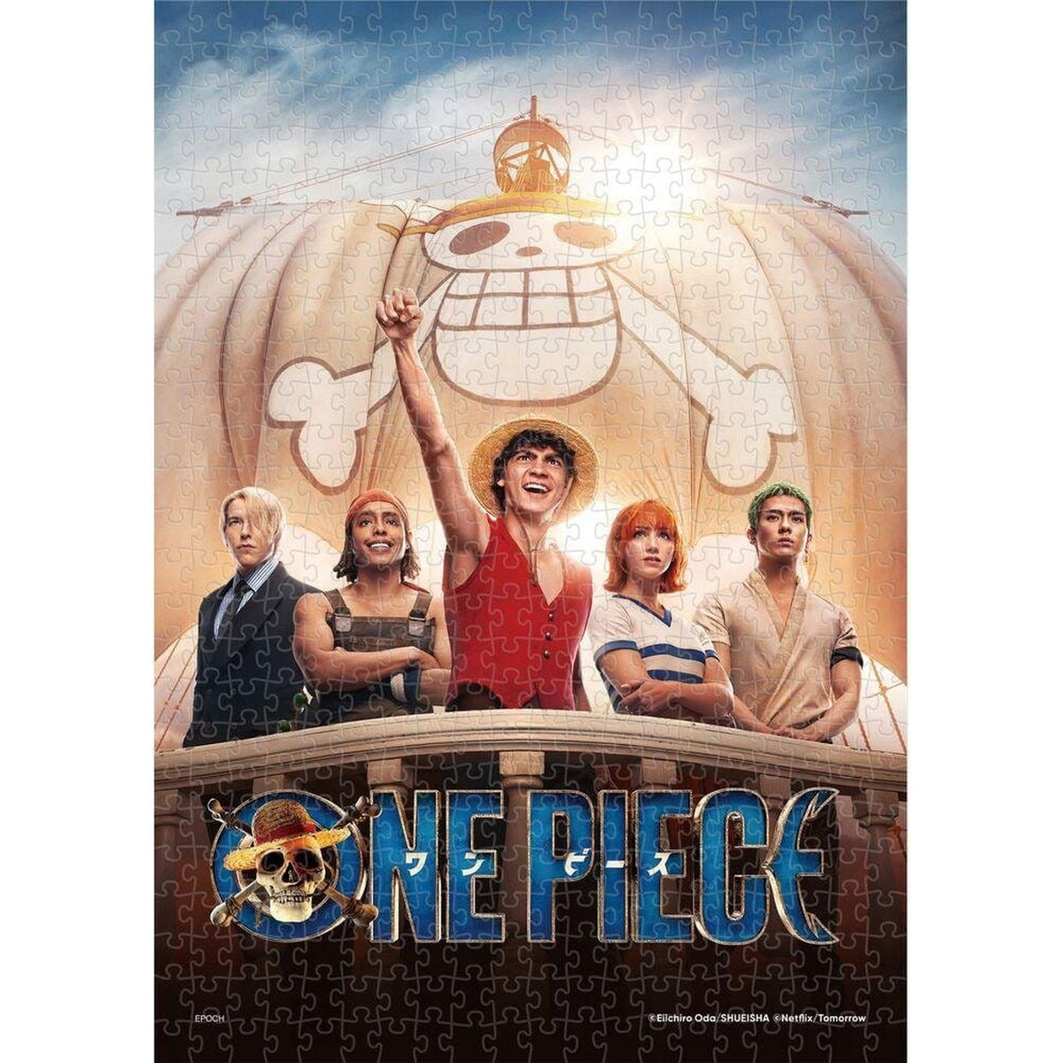 Image produit One Piece Puzzle 500 Pièces Équipage des Chapeaux de Paille