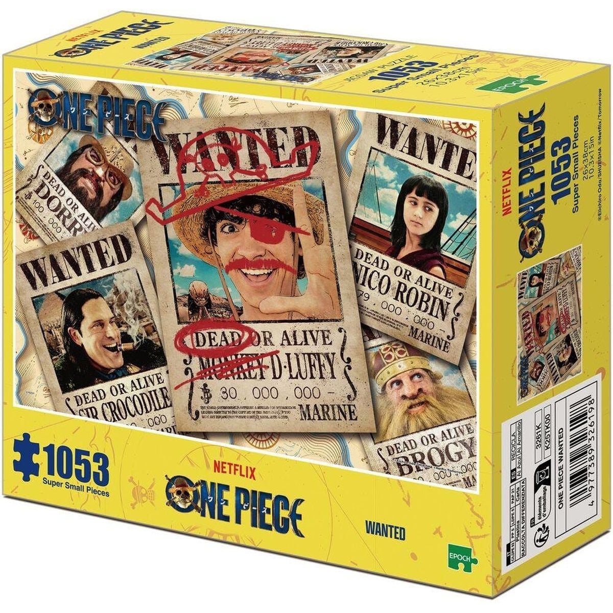 Produktbild One Piece Puzzle 1000 Teile Wanted