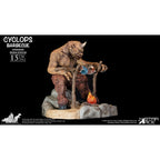 Image produit Ray Harryhausen Diorama 1/8 Cyclope Barbecue Scene 17 cm