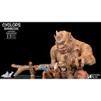 Image produit Ray Harryhausen Diorama 1/8 Cyclope Barbecue Scene 17 cm