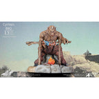 Image produit Ray Harryhausen Diorama 1/8 Cyclope Barbecue Scene 17 cm