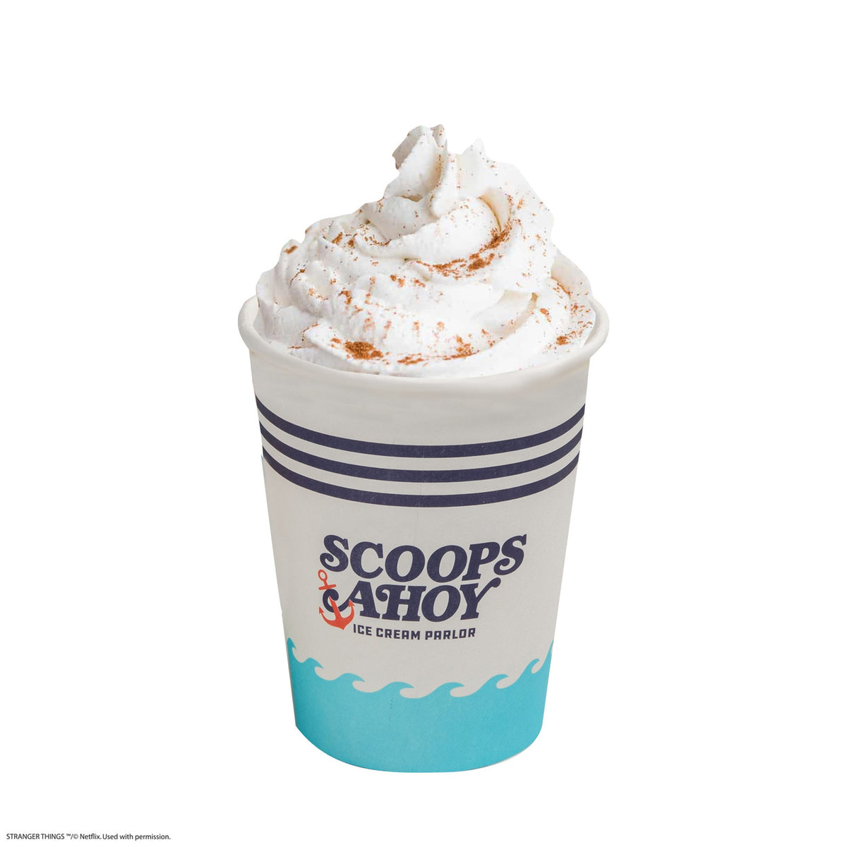 Produktbild Stranger Things Set von 24 Pappbechern Scoops Ahoy