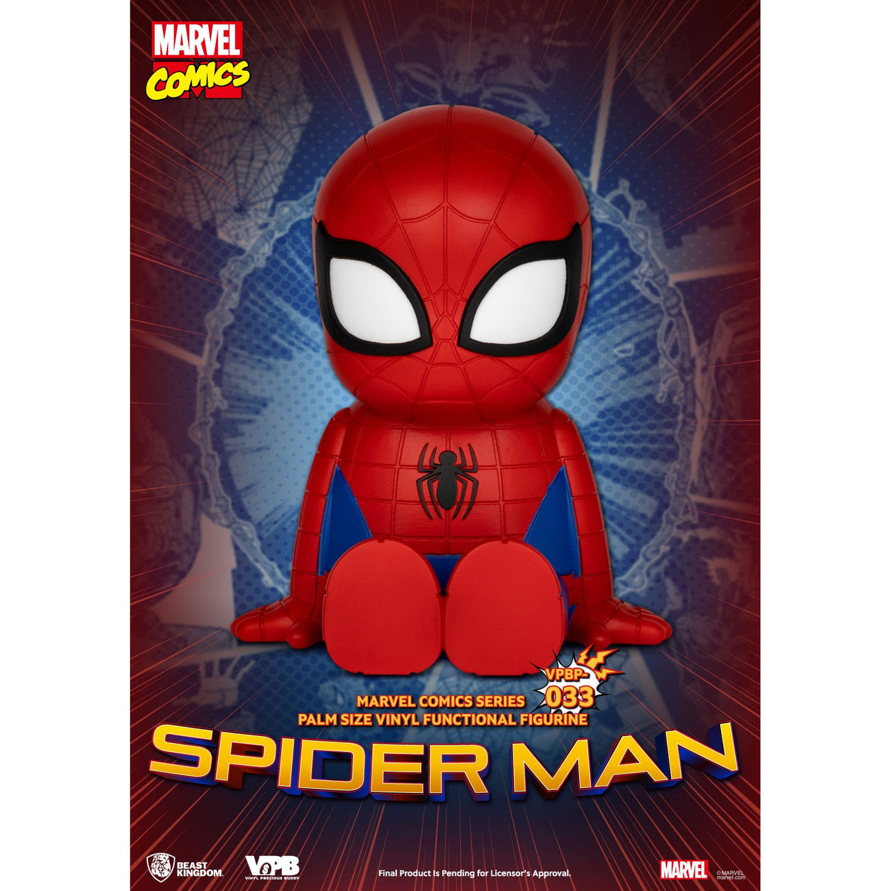 Produktbild Classic Marvel Comics Piggy Vinyl Spardose Spiderman 12 cm