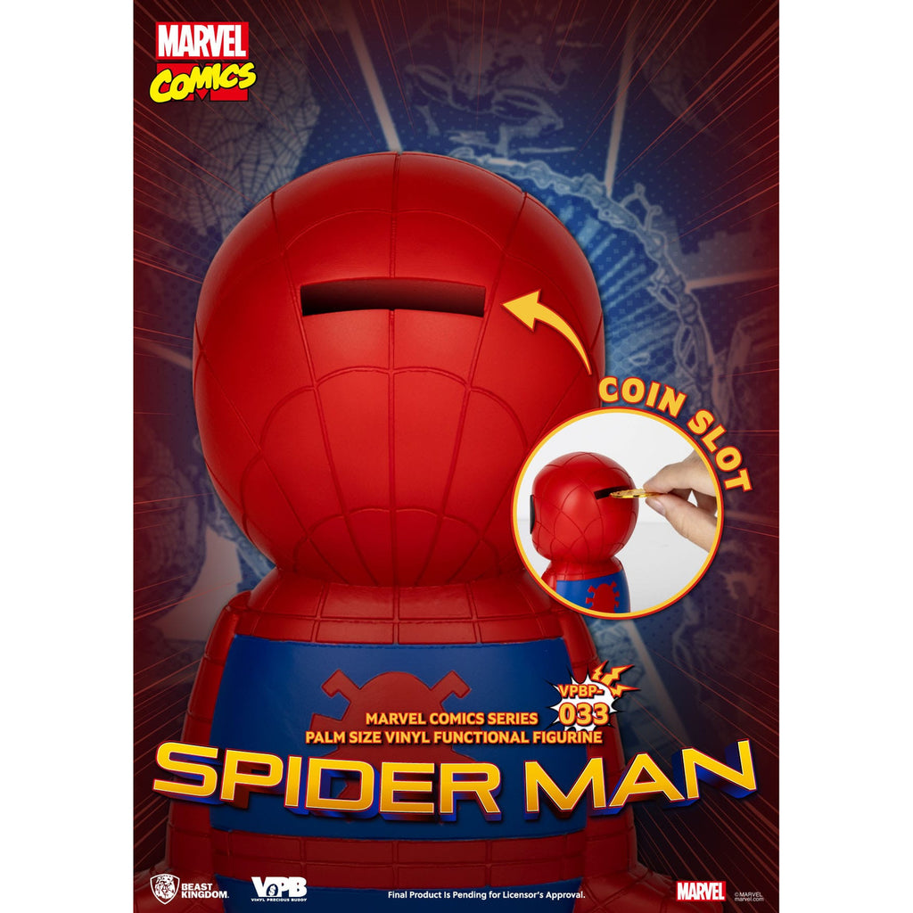 Produktbild Classic Marvel Comics Piggy Vinyl Spardose Spiderman 12 cm