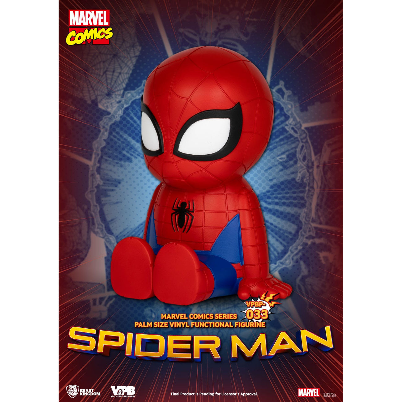 Produktbild Classic Marvel Comics Piggy Vinyl Spardose Spiderman 12 cm