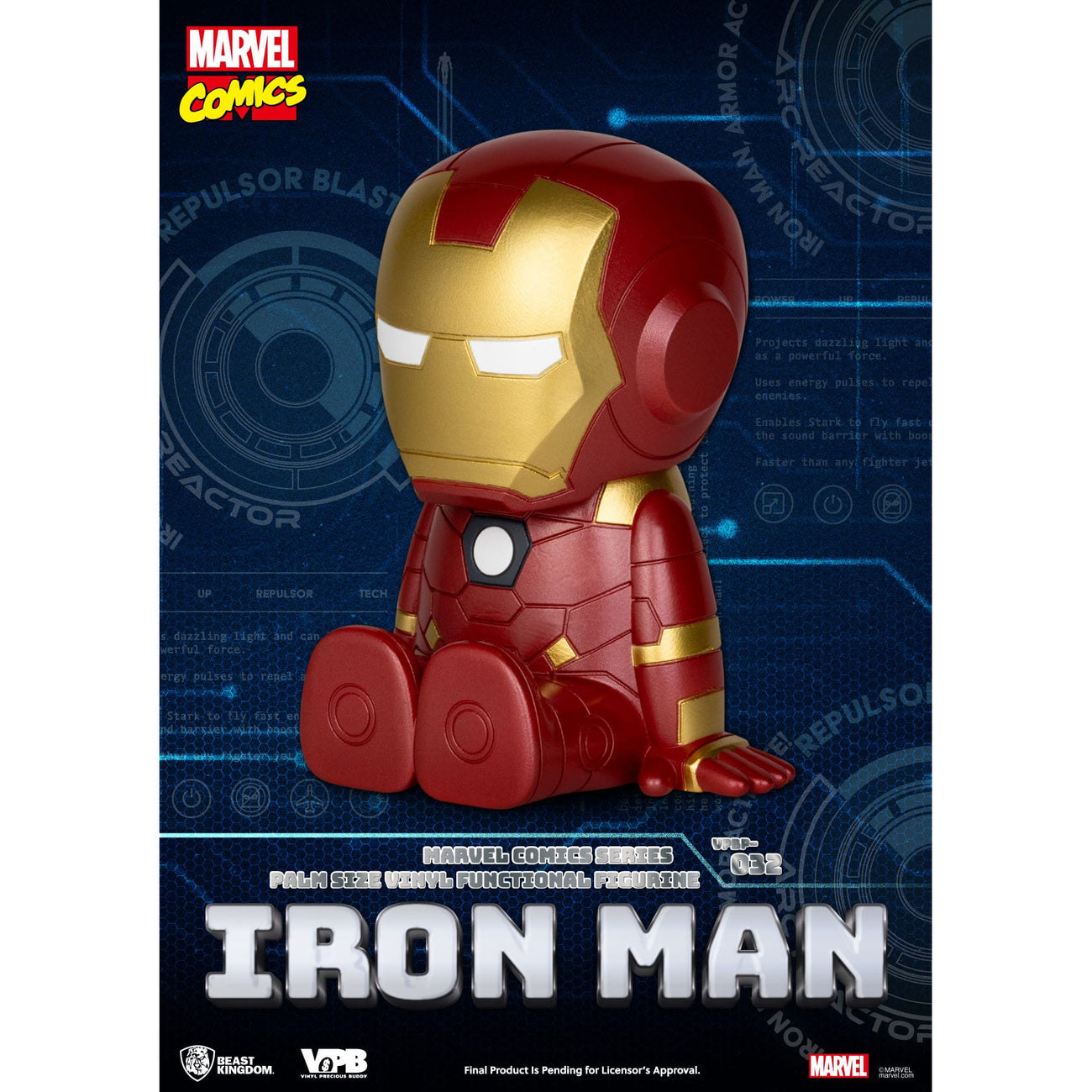 Produktbild Classic Marvel Comics Piggy Vinyl Spardose Iron-man 12 cm