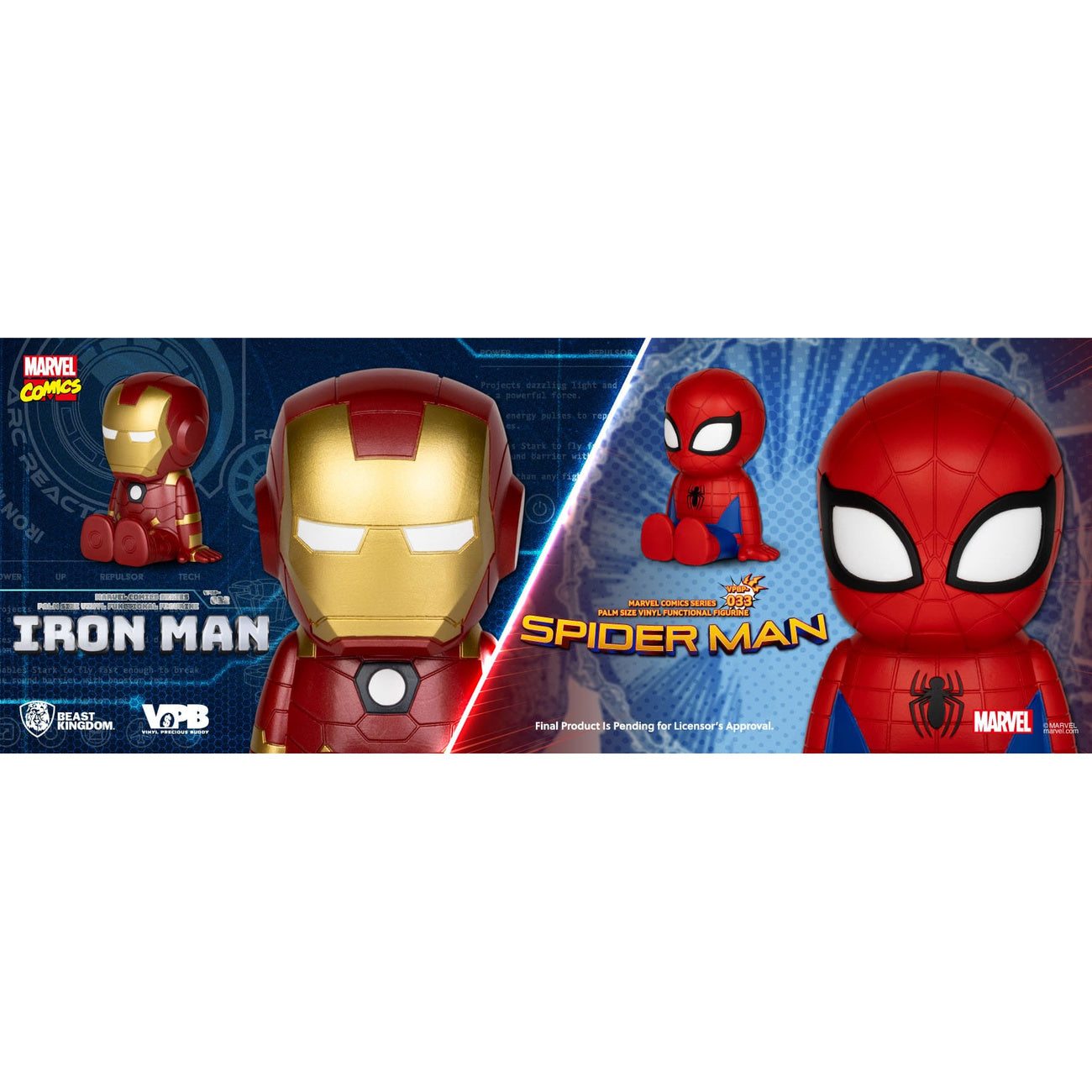 Produktbild Classic Marvel Comics Piggy Vinyl Spardose Iron-man 12 cm