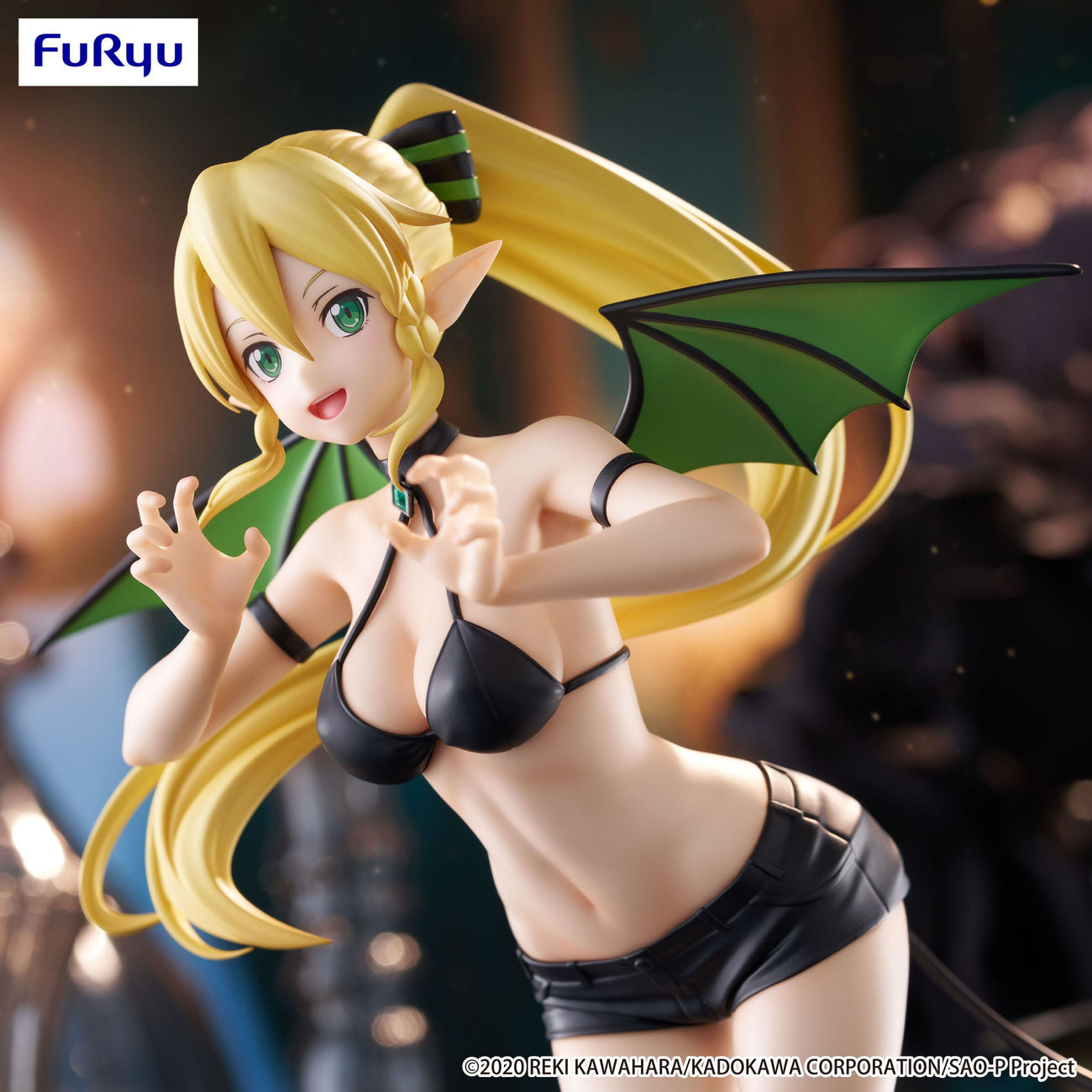 Produktbild Sword Art Online BiCute Dark PVC Statue Leafa 23 cm
