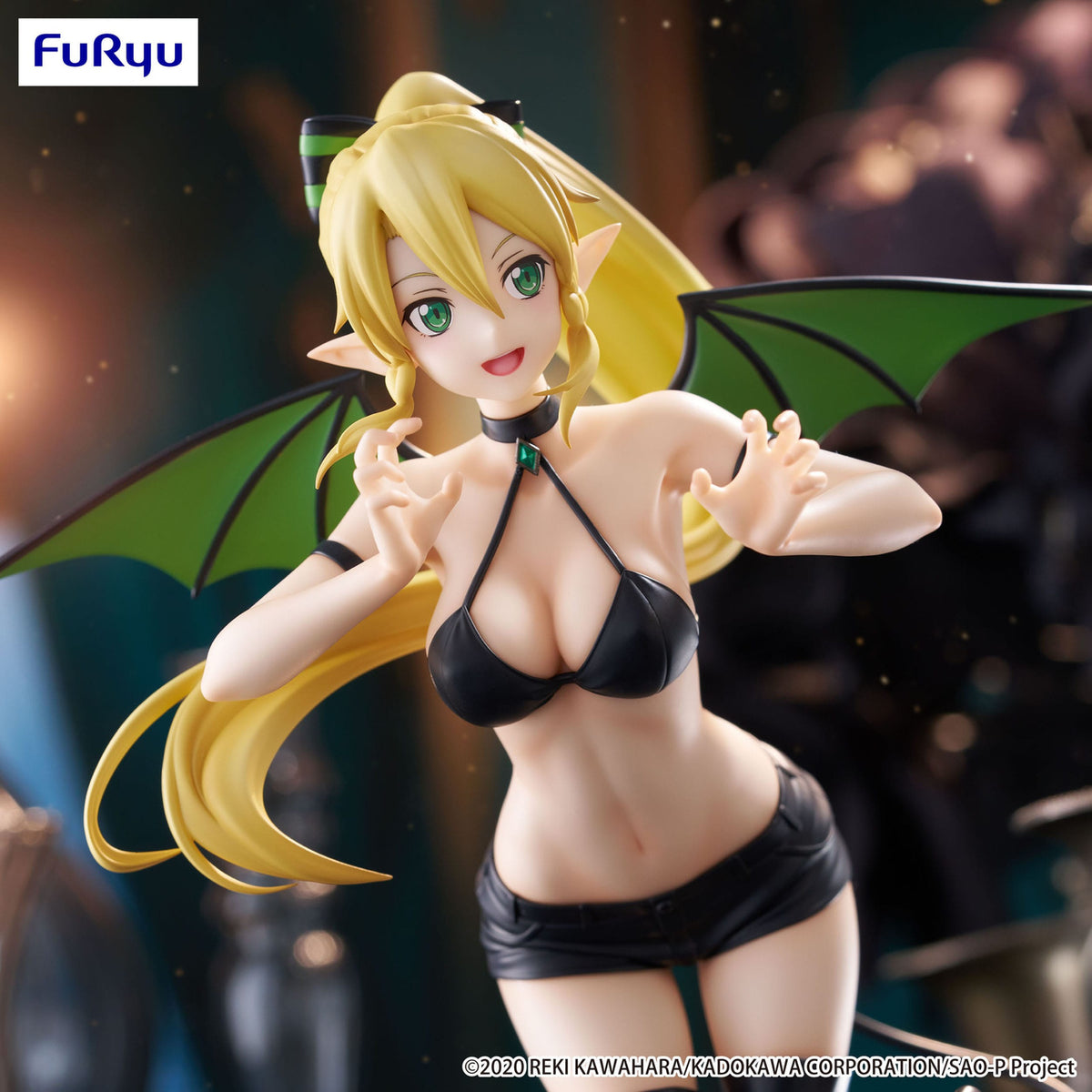 Produktbild Sword Art Online BiCute Dark PVC Statue Leafa 23 cm