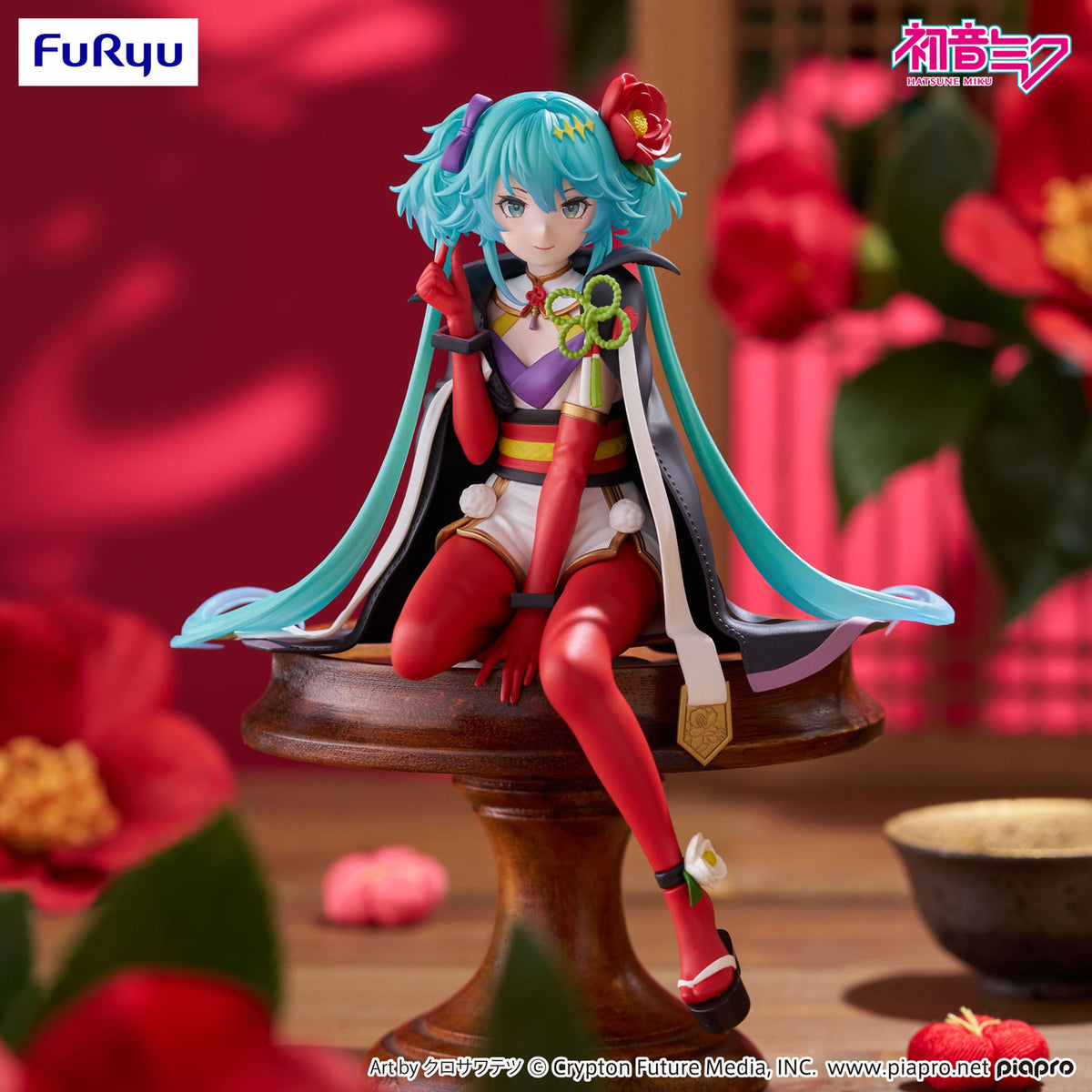 Image produit Hatsune Miku Noodle Stopper Statue PVC Fée des Fleurs