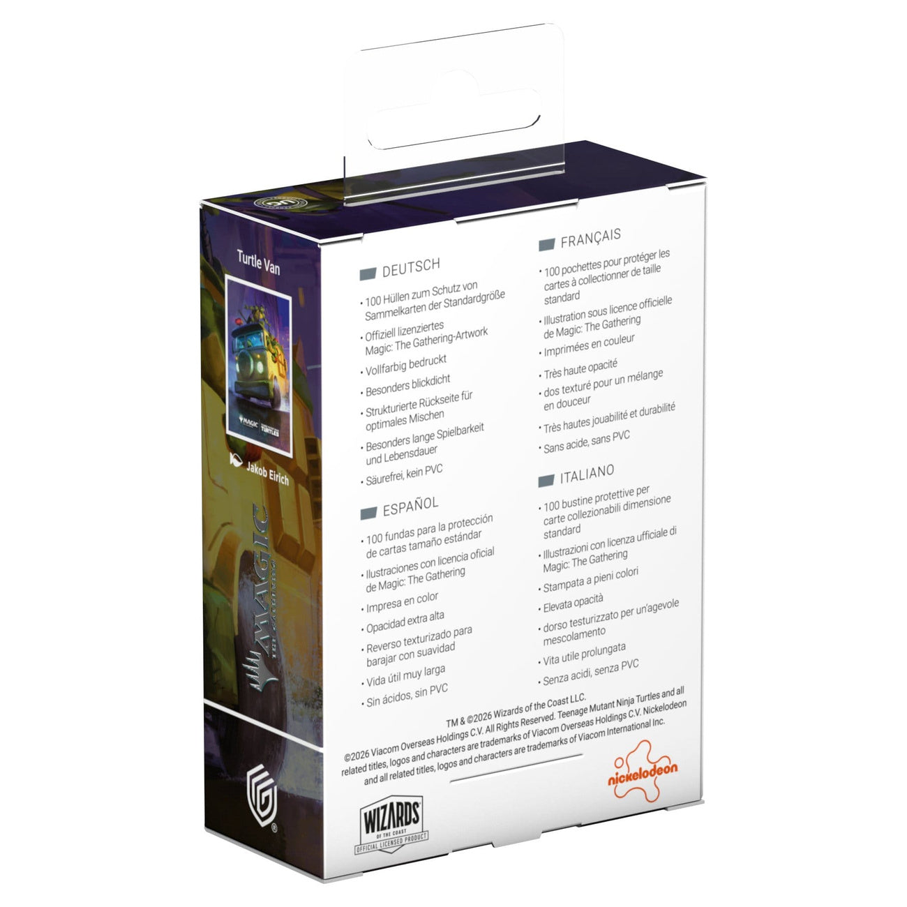 Image produit Ultimate Guard Art Sleeves Magic: The Gathering | Teenage Mutant Ninja Turtles