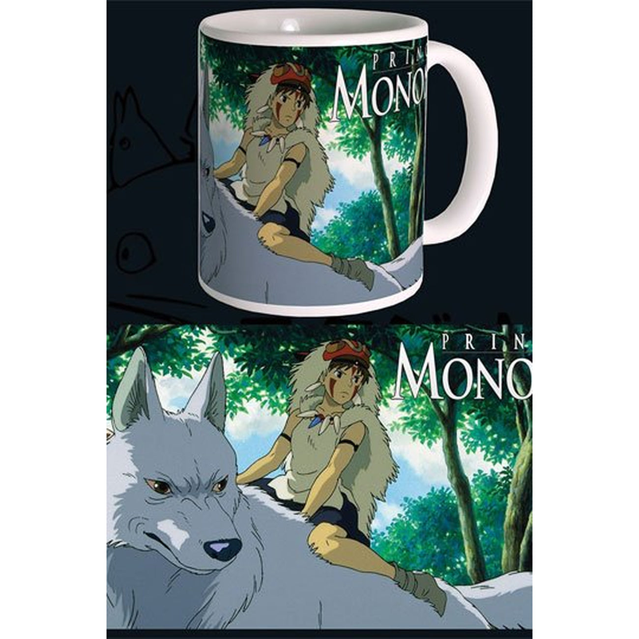 Image produit Mug Studio Ghibli Princesse Mononoké