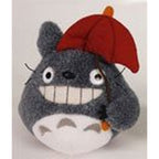 Produktbild Mein Nachbar Totoro Plüschfigur Totoro Red Umbrella 15 cm