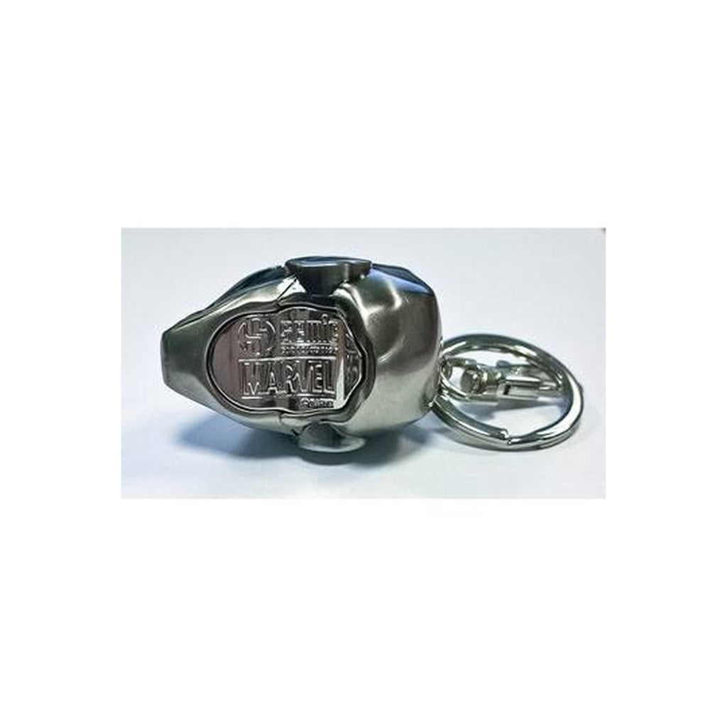 Produktbild Marvel Comics Metall-Schlüsselanhänger Iron Man Helm Mark II