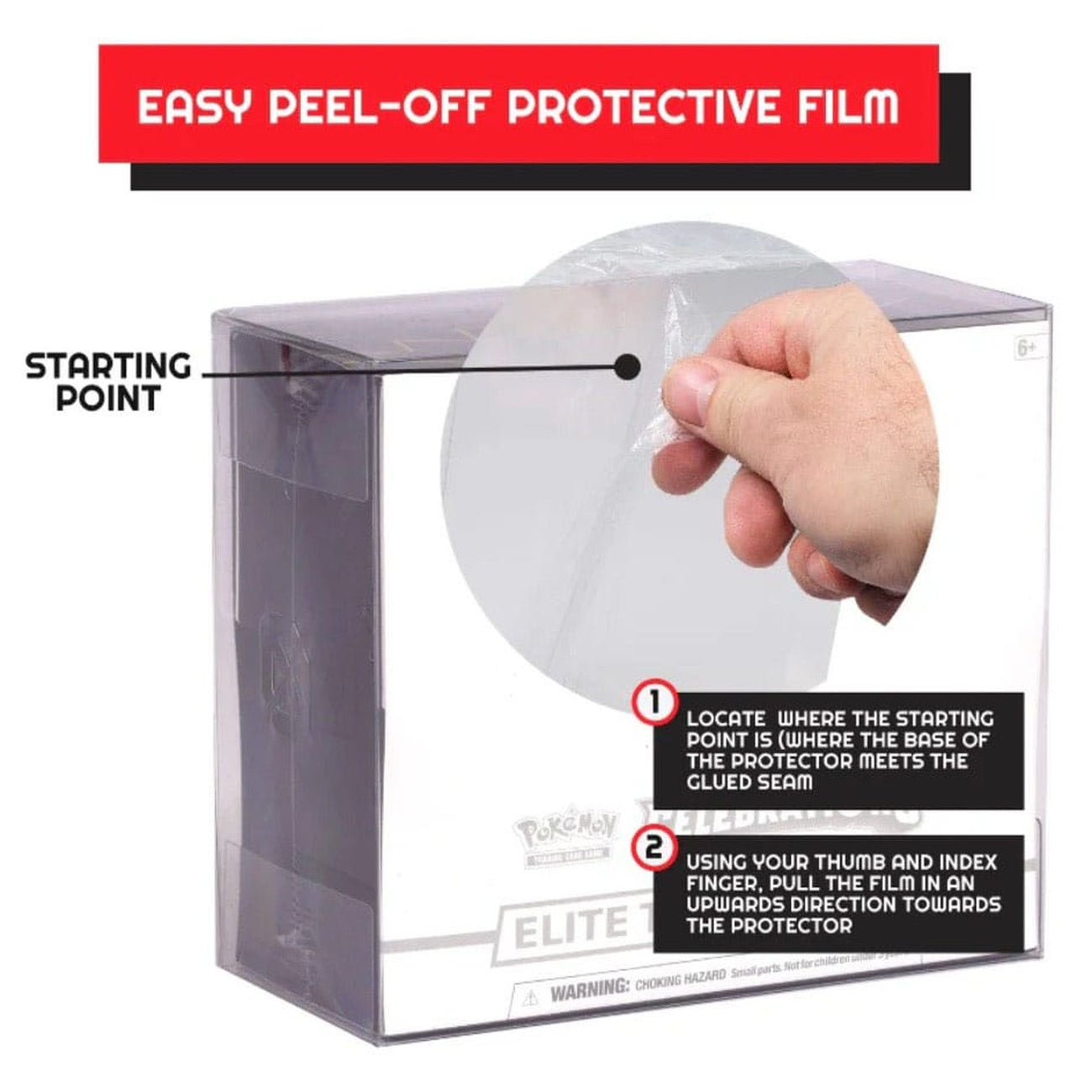 Produktbild PET Gehäuse 5er-Pack für Booster Boxen / Elite Trainer
