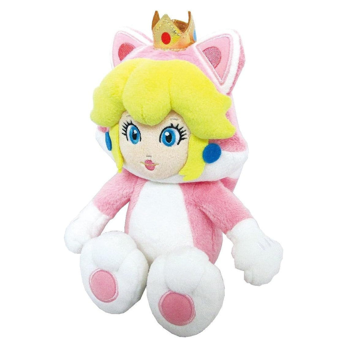 Image produit Super Mario Peluche Cat Peach 22 cm