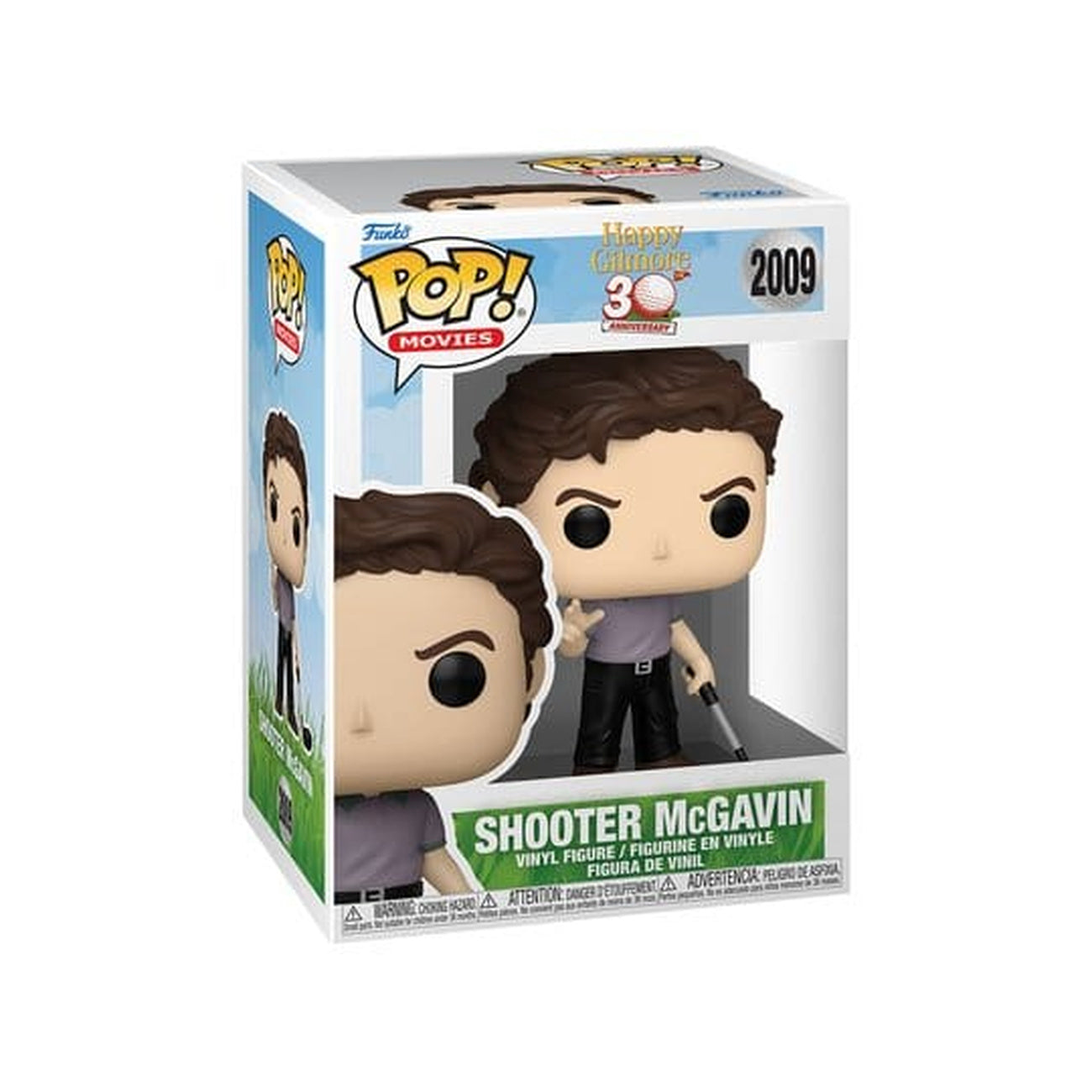 Immagine del prodotto Happy Gilmore 2 Figure in vinile POP! Movies Shooter McGavin 9 cm
