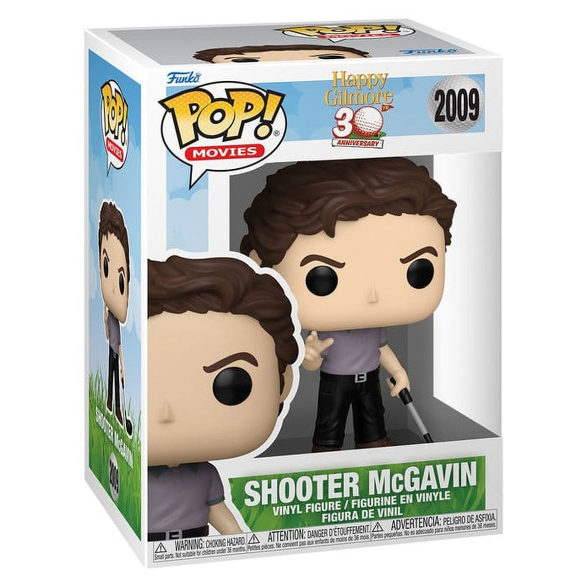 Immagine del prodotto Happy Gilmore 2 Figure in vinile POP! Movies Shooter McGavin 9 cm
