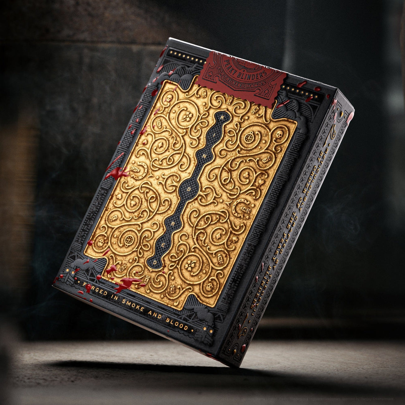 Produktbild Peaky Blinders Spielkarten Forged In Smoke and Blood