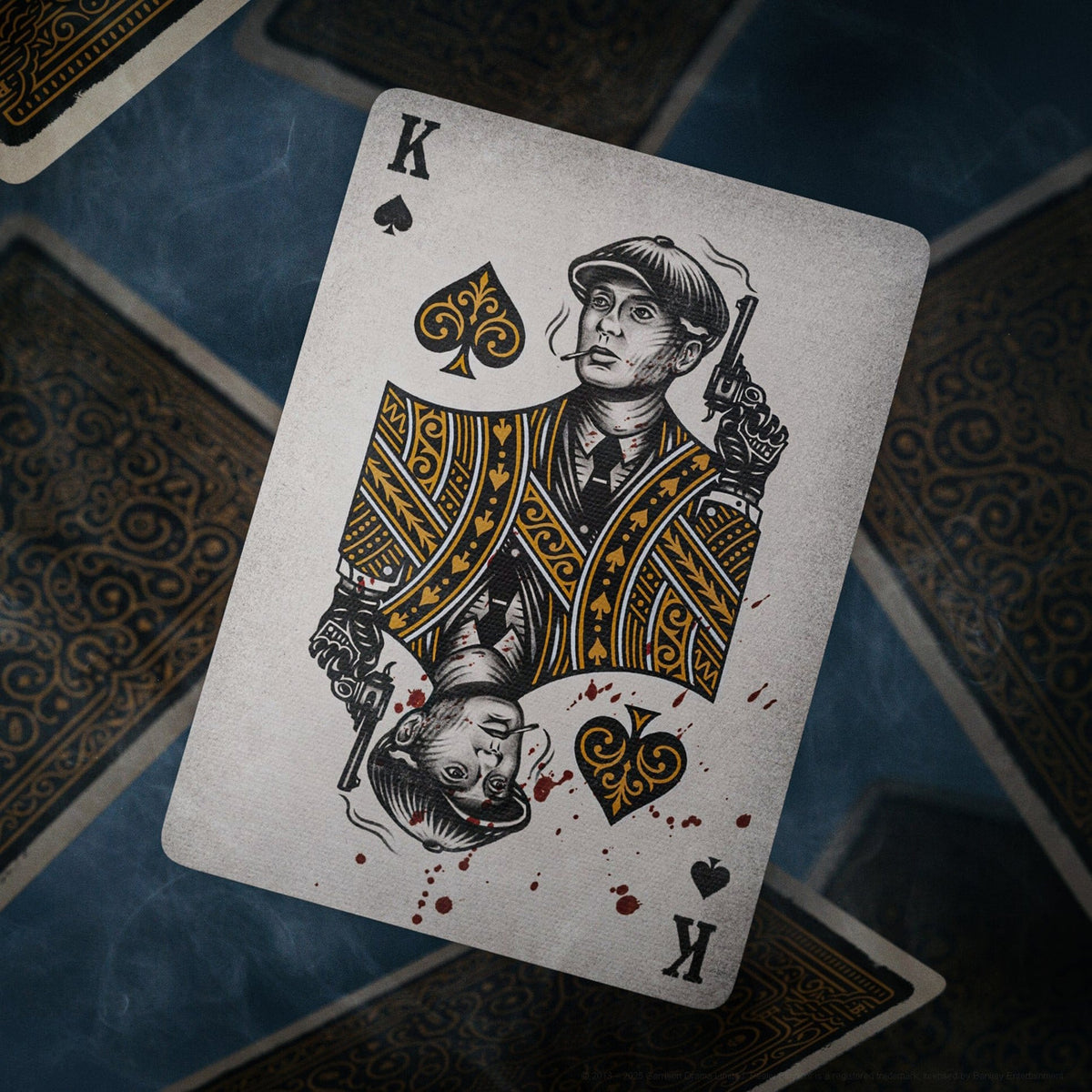 Produktbild Peaky Blinders Spielkarten Forged In Smoke and Blood