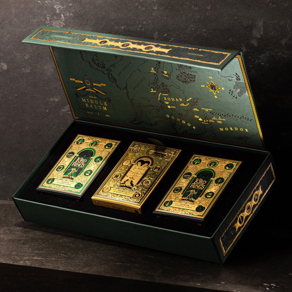 Immagine del prodotto Il Signore degli Anelli Set Premium di Carte da Gioco (4 mazzi)