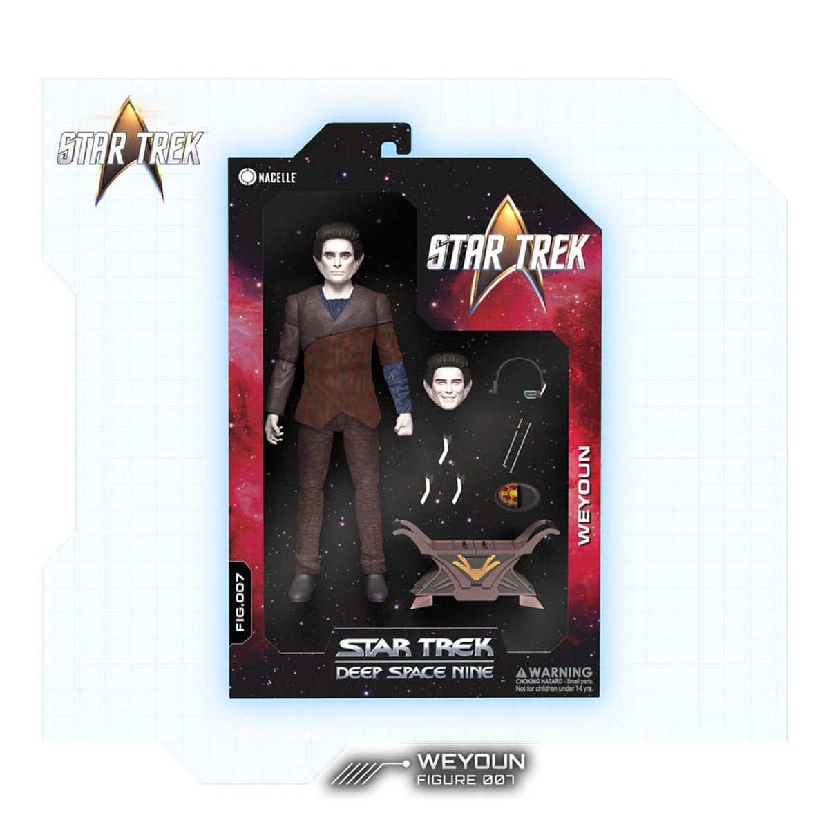 Immagine del prodotto Star Trek: Deep Space Nine Action figure 1/12 Weyoun 16 cm