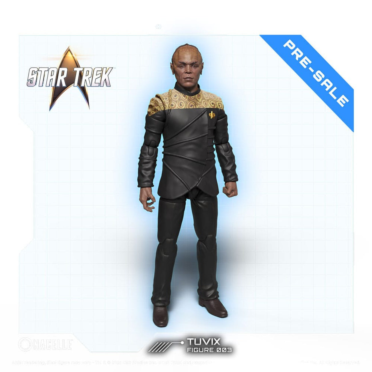 Produktbild Star Trek: Raumschiff Voyager Actionfigur 1/12 Tuvix 16 cm