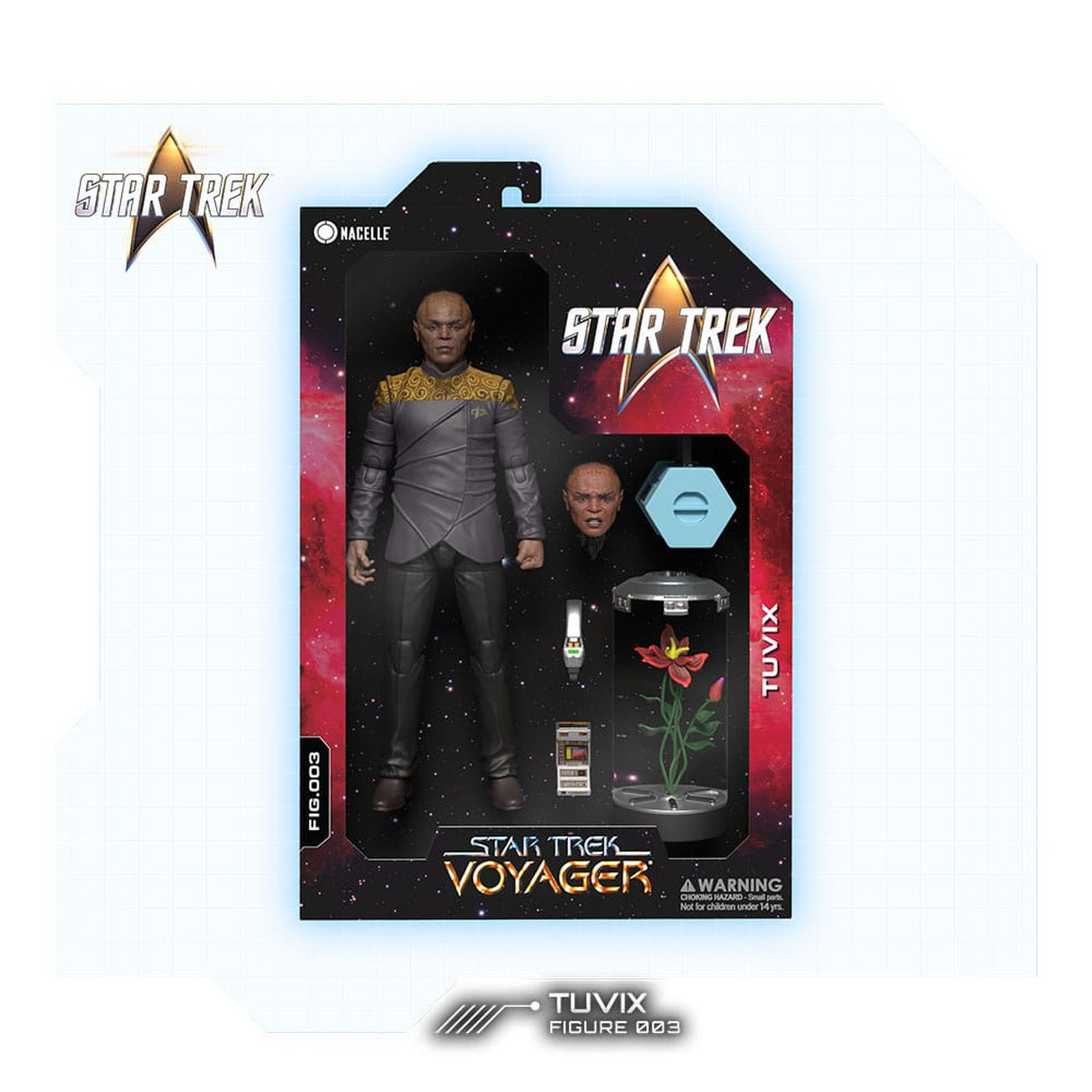 Produktbild Star Trek: Raumschiff Voyager Actionfigur 1/12 Tuvix 16 cm