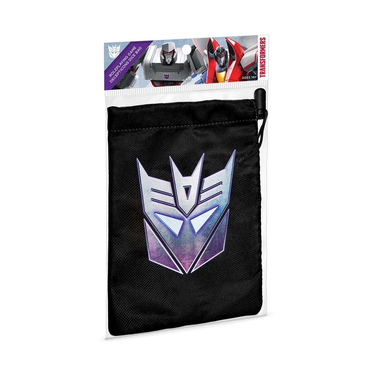 Image produit Transformers RPG Pochette à dés Decepticon