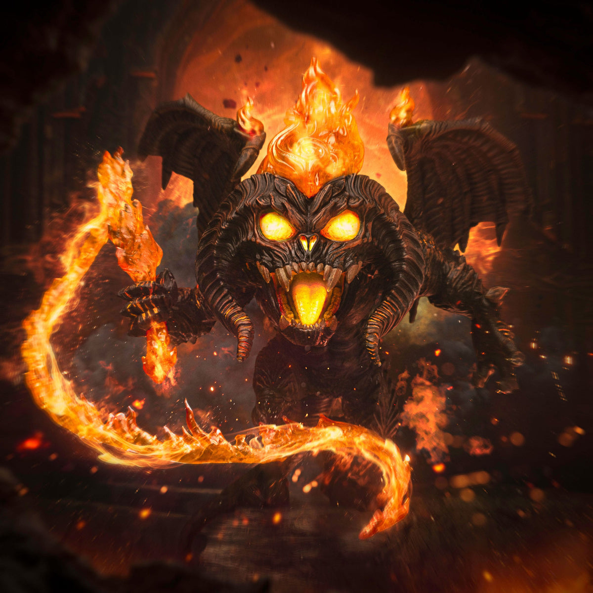 Immagine del prodotto Il Signore degli Anelli figura PVC Mini Co. Balrog 17 cm