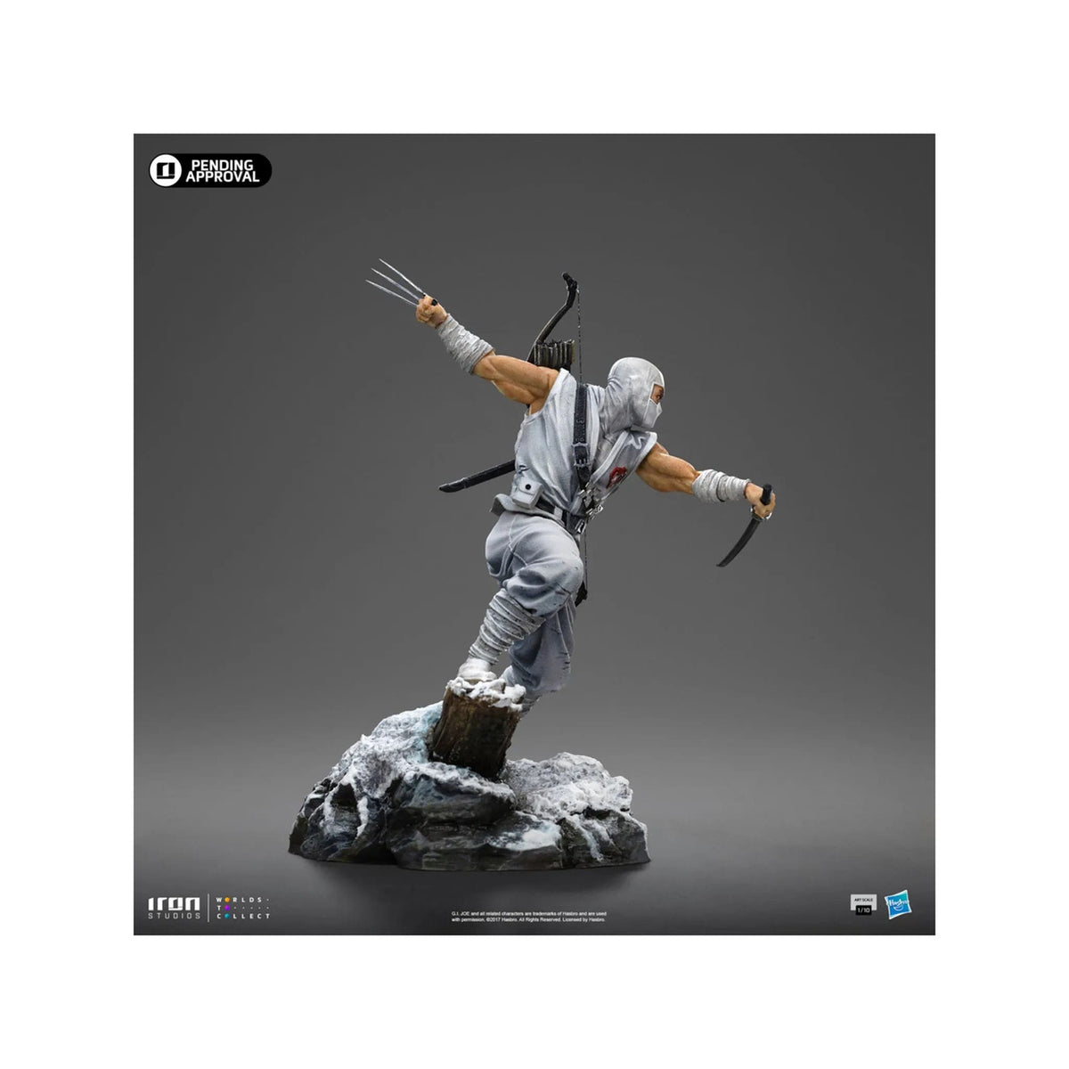 Produktbild GI Joe Art Scale Statue 1/10 Storm Shadow 23 cm