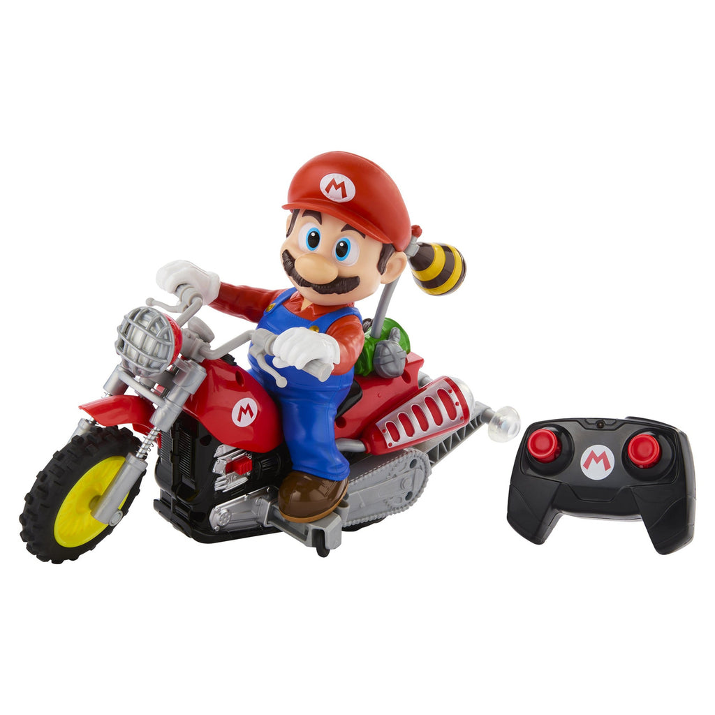 Produktbild Der Super Mario Galaxy Film Hot Wheels RC Motorrad Mario