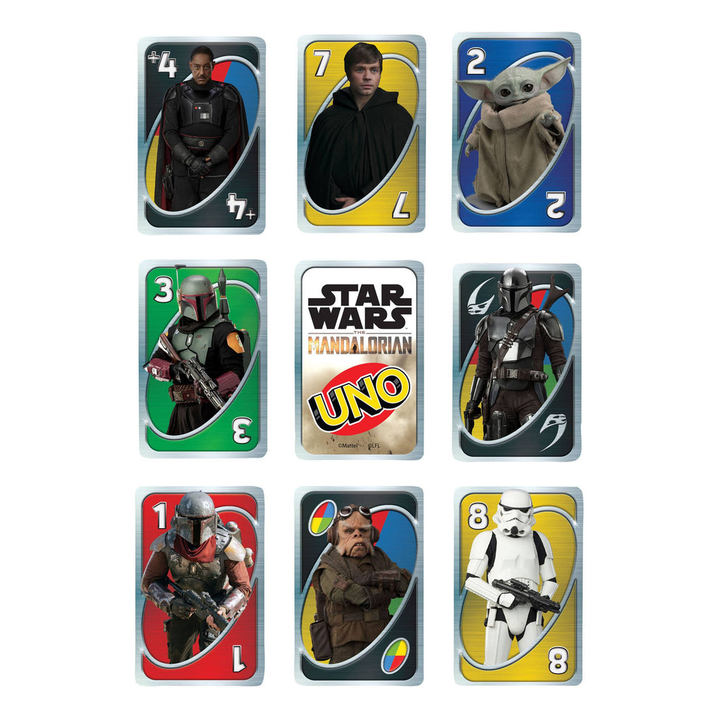 Image produit Star Wars : The Mandalorian – Jeu de cartes UNO