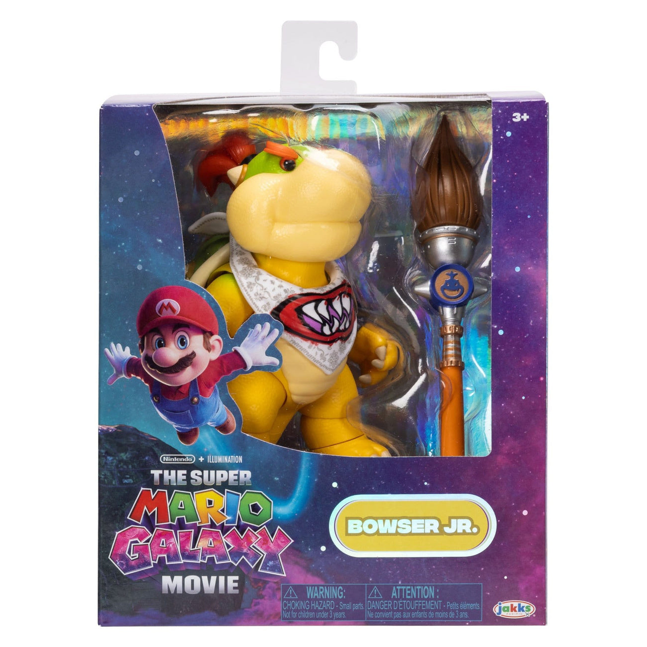 Image produit Figurine articulée Bowser Jr. The Super Mario Galaxy Film 13 cm