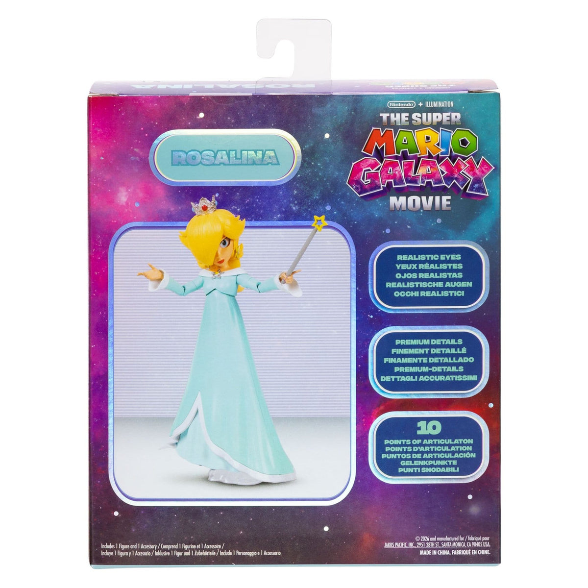 Produktbild Der Super Mario Galaxy Film Actionfigur Rosalina 13 cm
