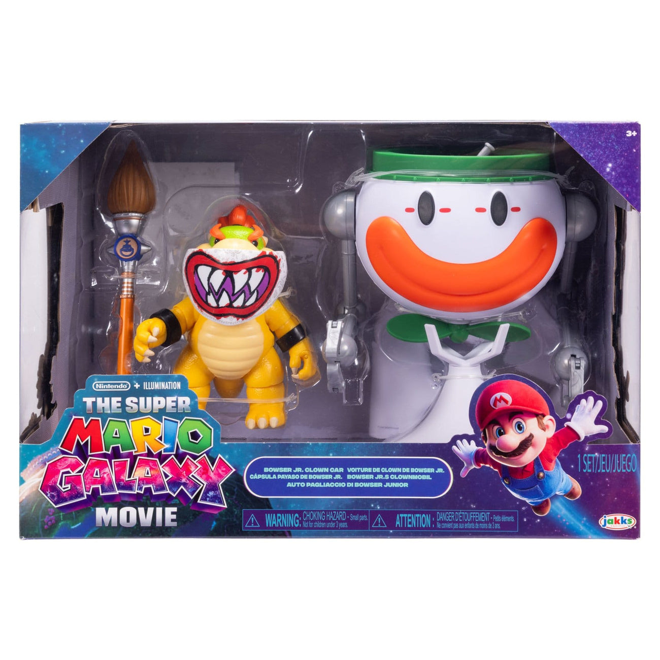 Produktbild Der Super Mario Galaxy Film Actionfigur Bowser Jr. with